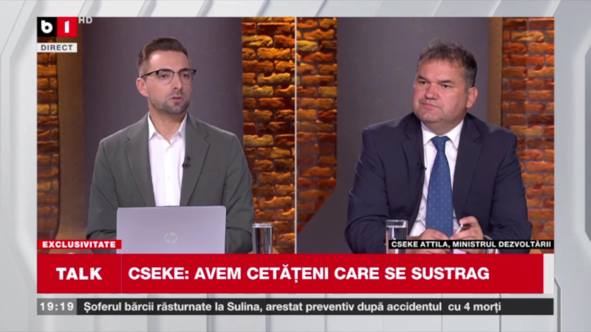 🔴 | 🎥   Cseke Attila most élőben a B1 TV műsorában
 🔴 |  🎥 Cseke Attila acum live la B1