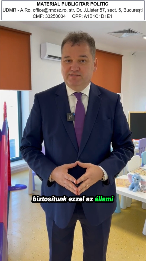 Új bölcsődét építettünk Margittán! Ez a mi munkánk! Akkor tudjuk folytatni az építkezést, ha kormányon maradunk. Erre pedig egyetlen elnökjelölt tett ígéretet. Vasárnap csak Crin!