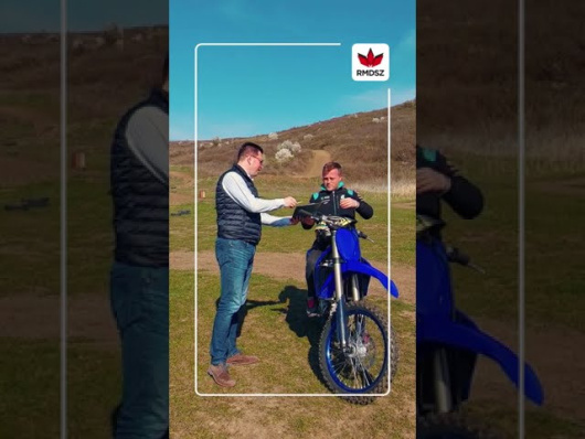 Gálfi Zalán Motocross-versenyző már aláírt. Támogasd te is az RMDSZ jelölőlistáját
