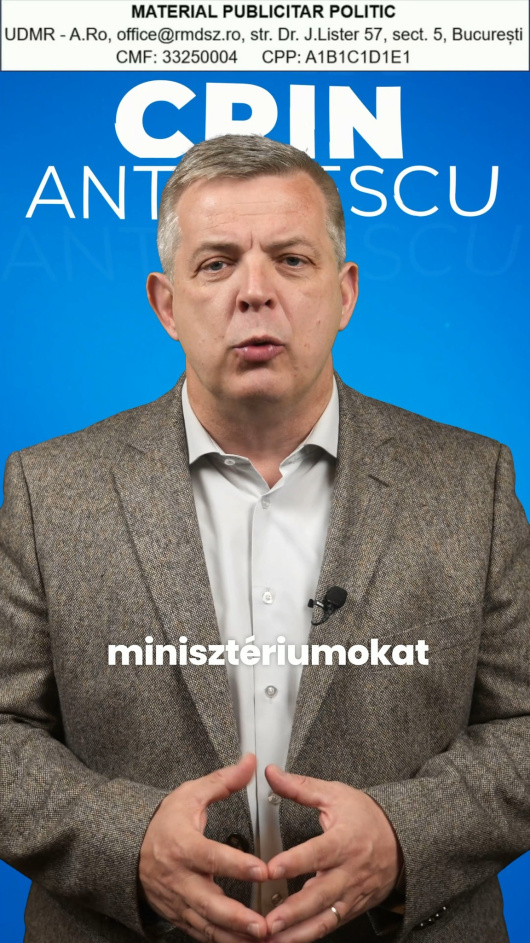 Csak kormányon folytathatjuk az építkezést, és a jelöltek közül egyedül Crin Antonescu támogat ebben
